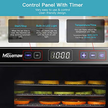 Load image into Gallery viewer, Nictemaw Food Dehydrator Machine, 8-Layer Dehydrators for Food and Jerky, Beef, Fruit, Dog Treats, Herbs, with 8 Stainless Steel Trays, Digital Timer &amp; Temperature Control, Fruit Roll Sheet, Recipe Book, 600W
